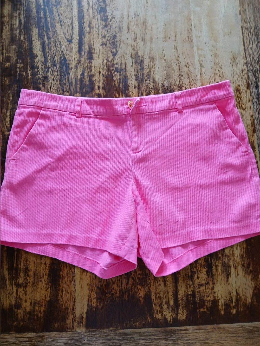 Lilly Pulitzer 5" Hot Pink High-Waist Shorts